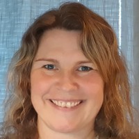 Woman smiling