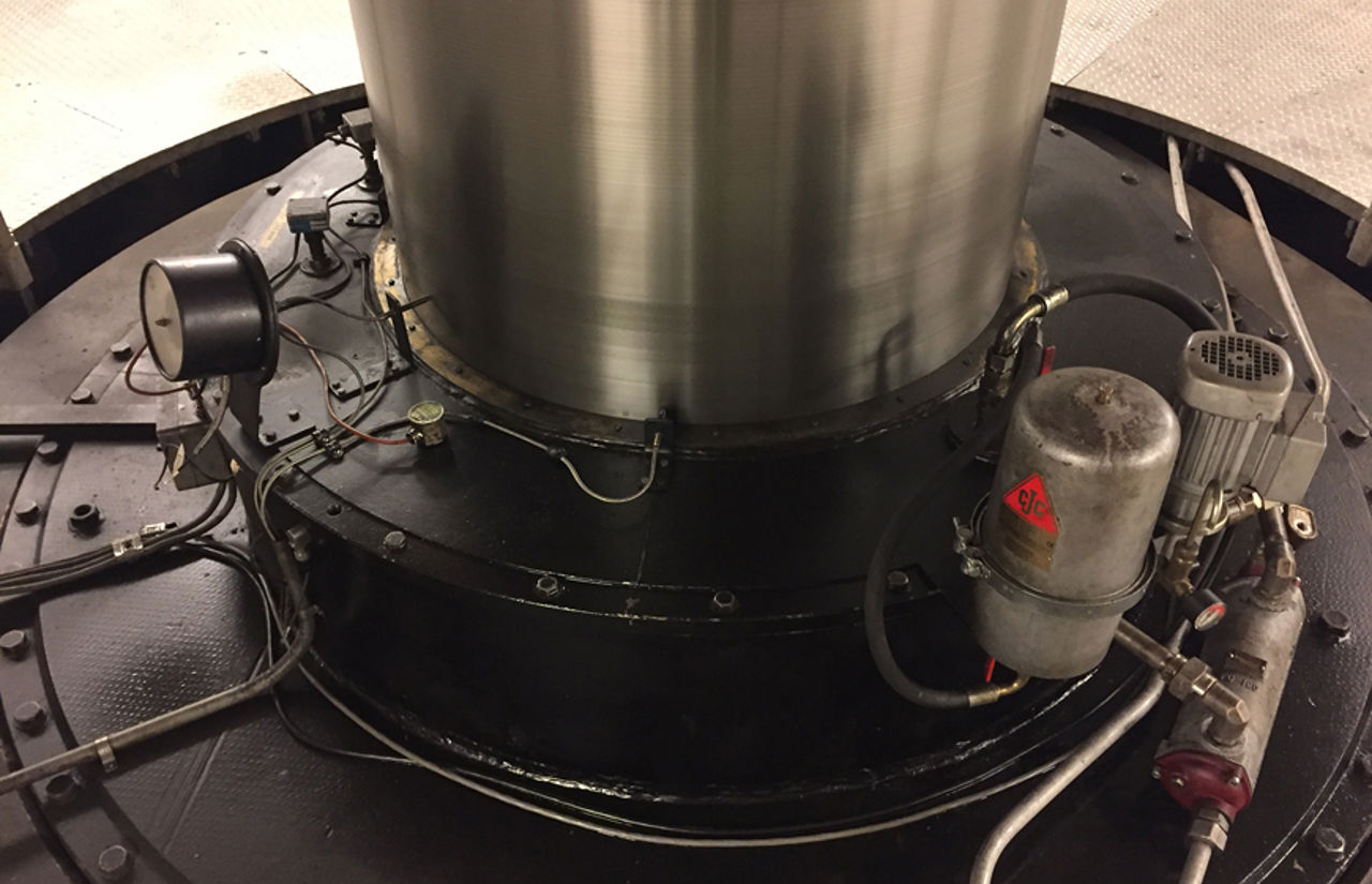 Sensors on turbine